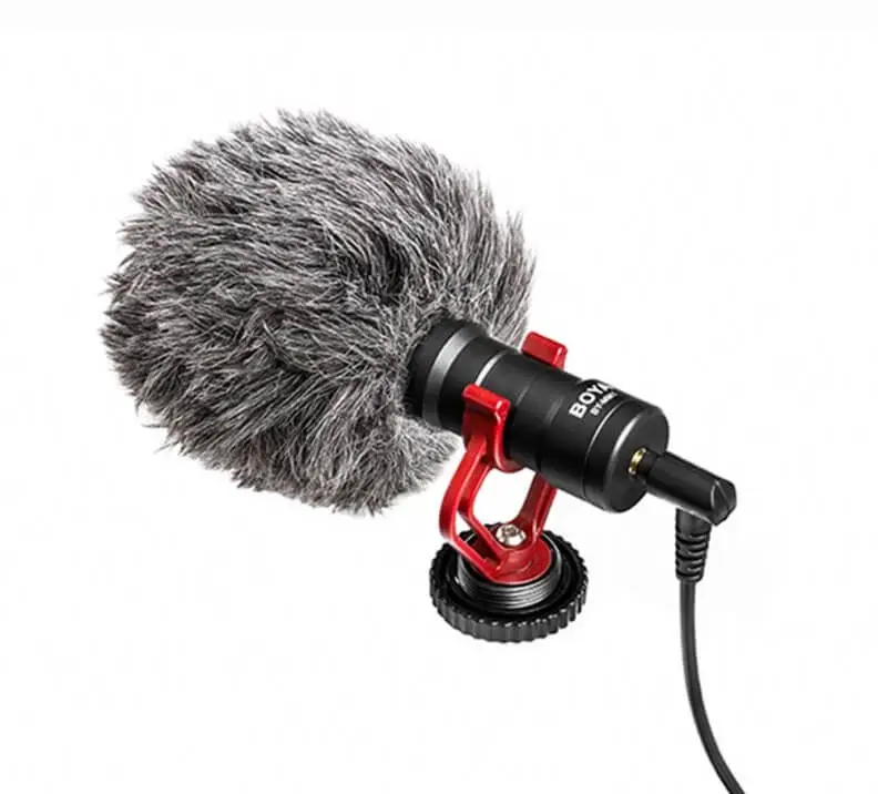 Boya By-Mm1 Microphone Vlogging & YouTube Video Microphone For Smartphone, PC DSLR.